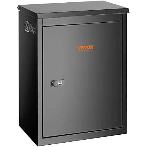 Extra Large Galvanized Steel Lockable Parcel Drop Box K243637