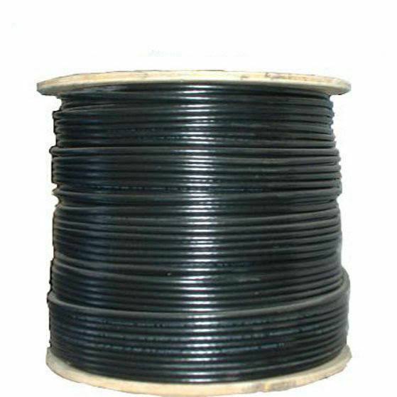 Black 1000ft Coaxial Cable F955864