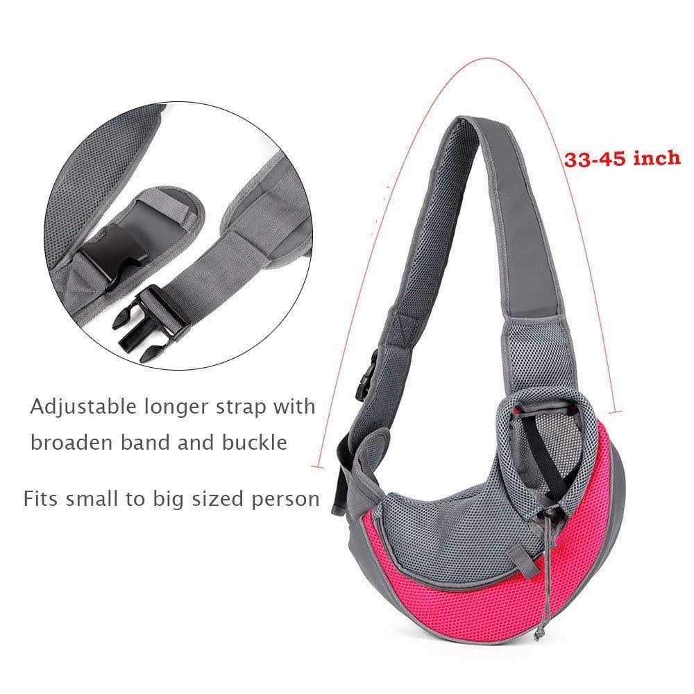 Breathable Mesh Pet Dog Sling Carrier E18966