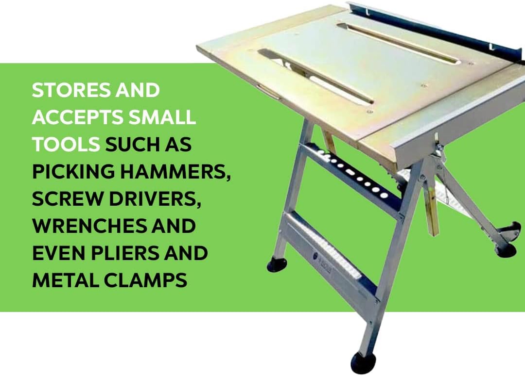 Portable Welding Table Adjustable Tilt Heavy Duty L27706