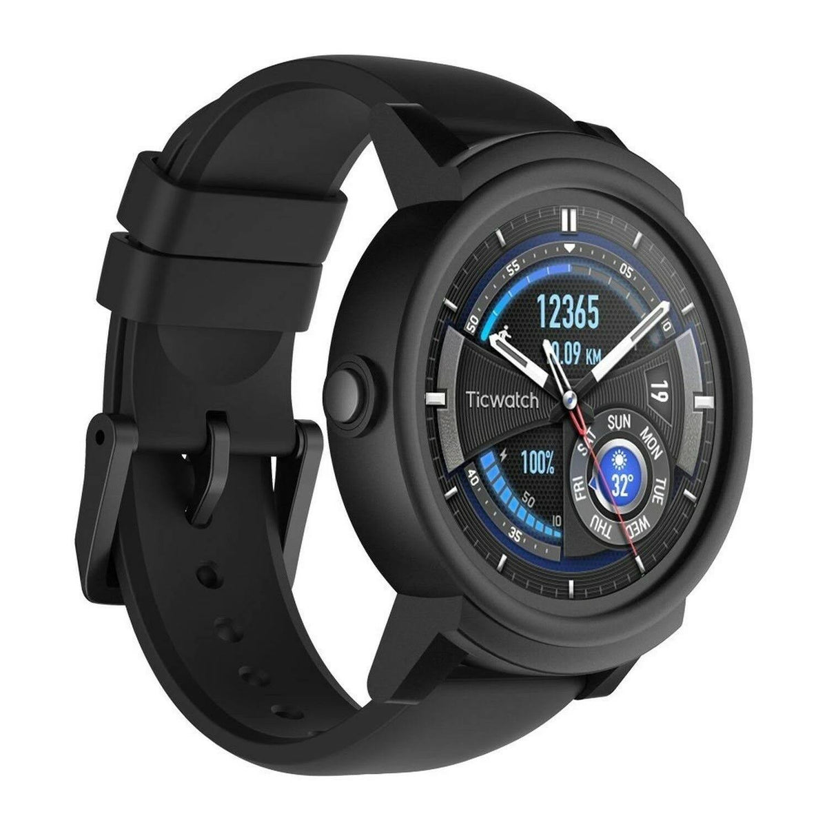 Black 44mm Polycarbonate Smartwatch G6127