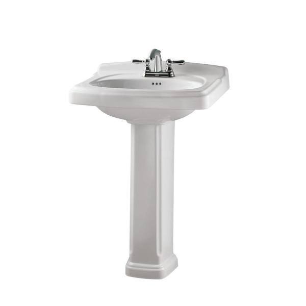 White Pedestal Leg M127579