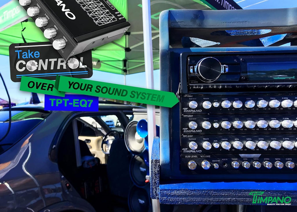 7 Band Car Audio Equalizer W4484
