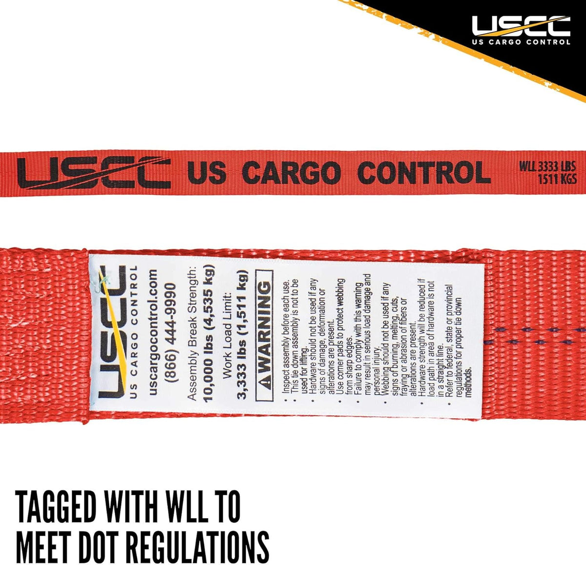 2 Inch x 12 Foot Red Ratchet Tie Down Straps with Double J Hooks, 2 Pack T4338
