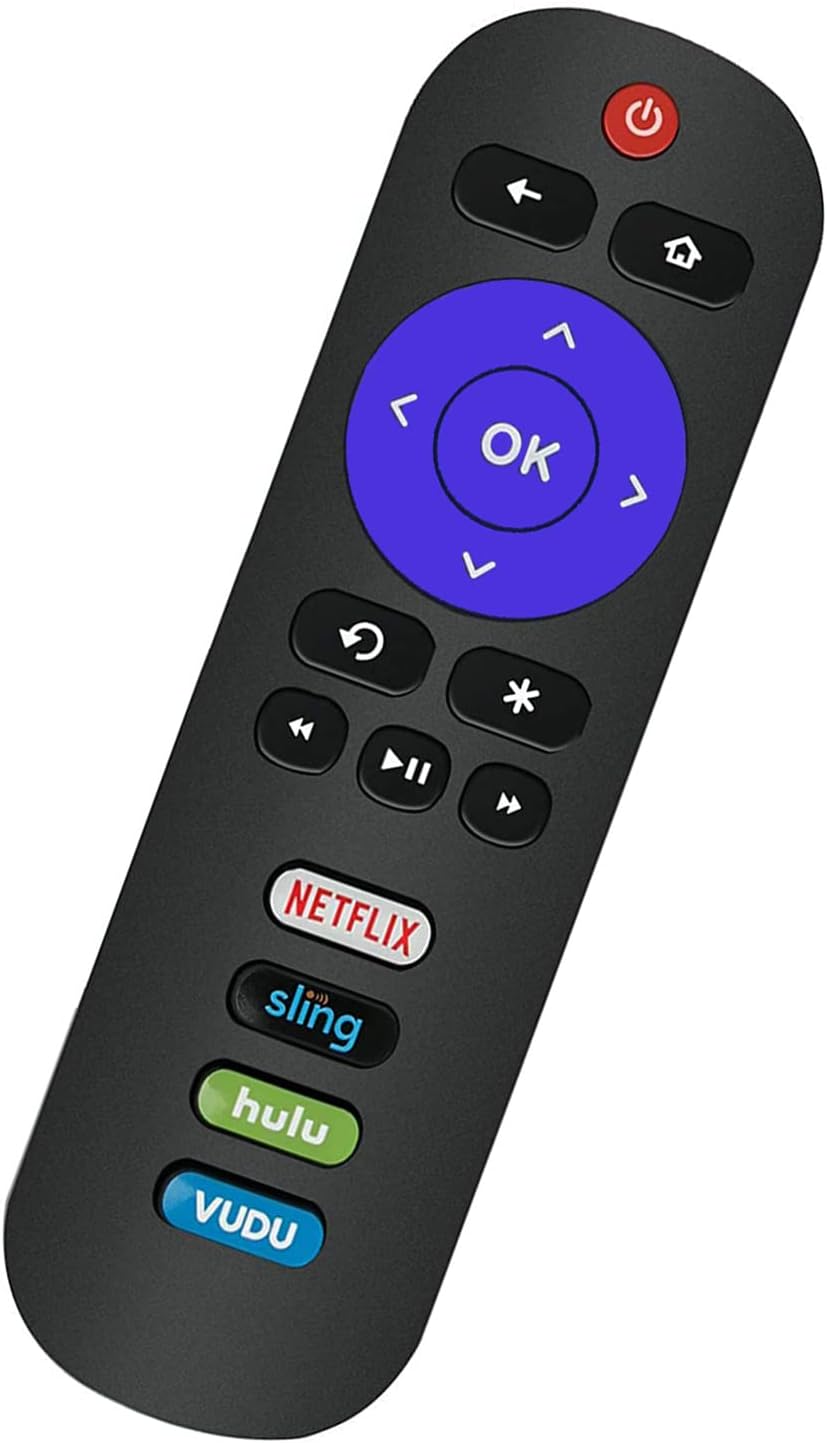Replacement Remote Control for JVC Roku TV W7466