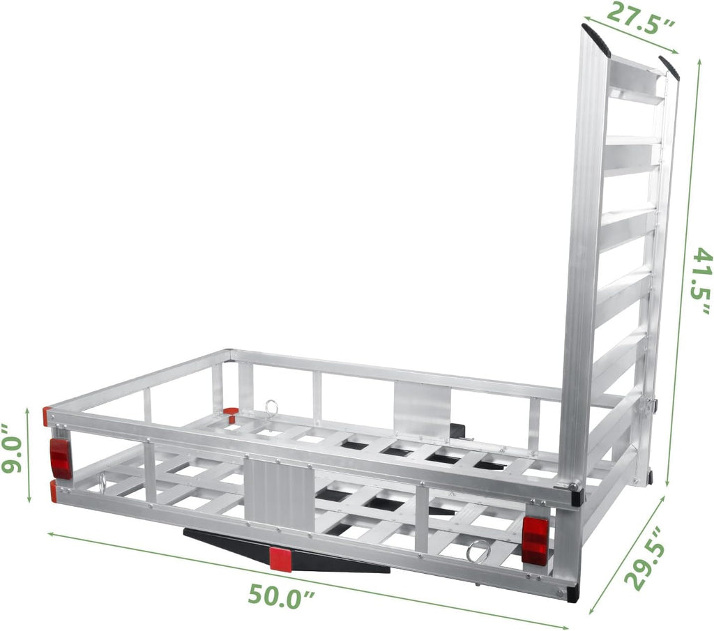 500lb Capacity 2" Hitch Cargo Carrier Y35026