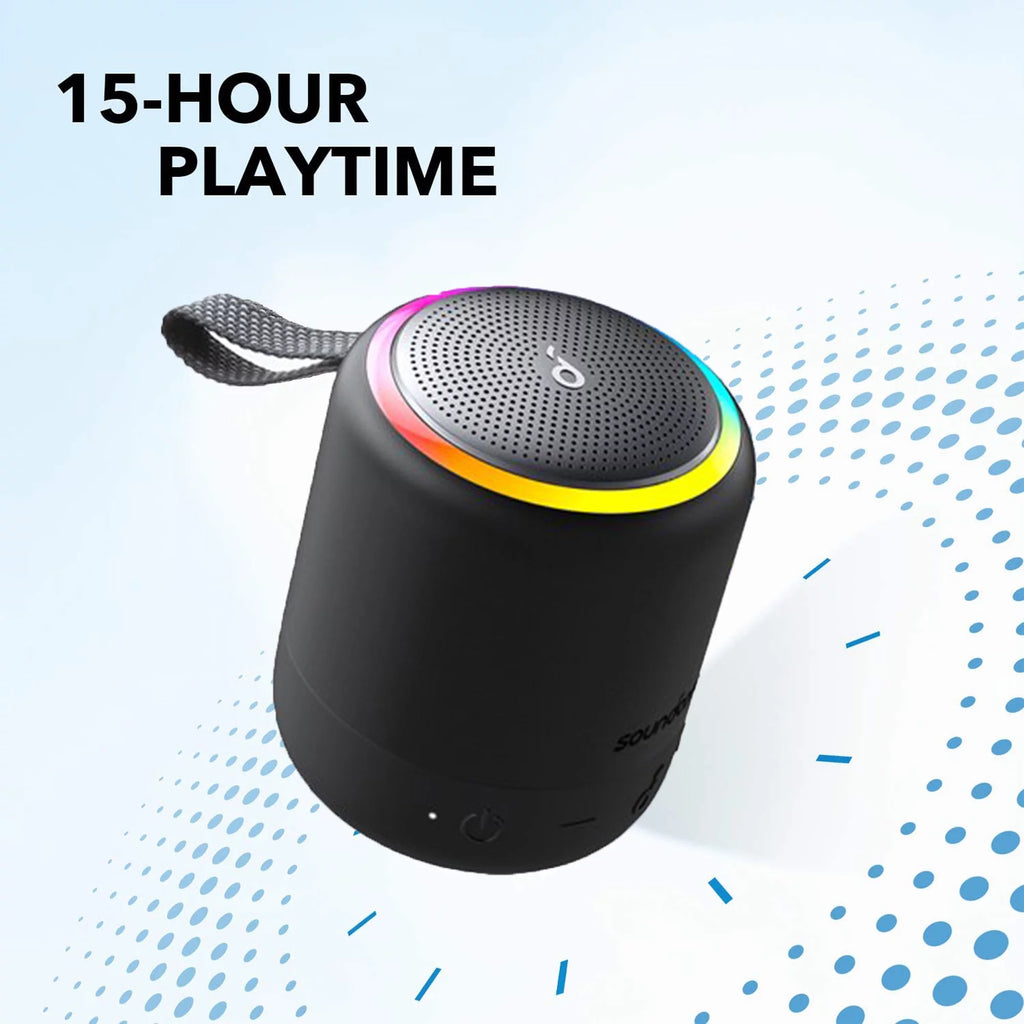 Mini 3 Pro Portable Speaker, 15-Hour Playtime, IPX7 Waterproof M513