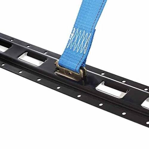 6 Pack 5' E Track Tie-Down Rail Powder-Coated Steel N8327