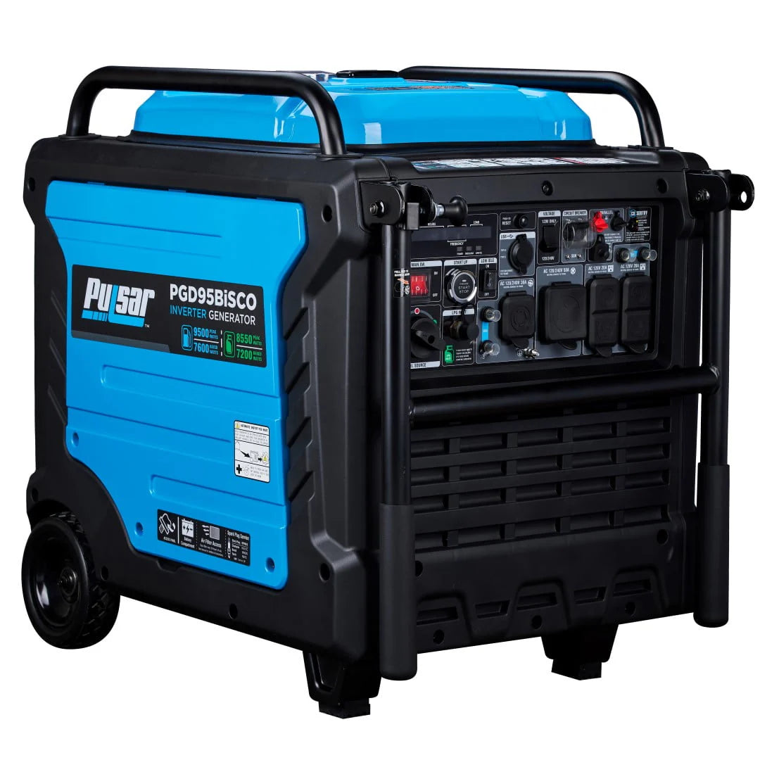 9,500 Watt Dual Fuel Inverter Generator Q80479
