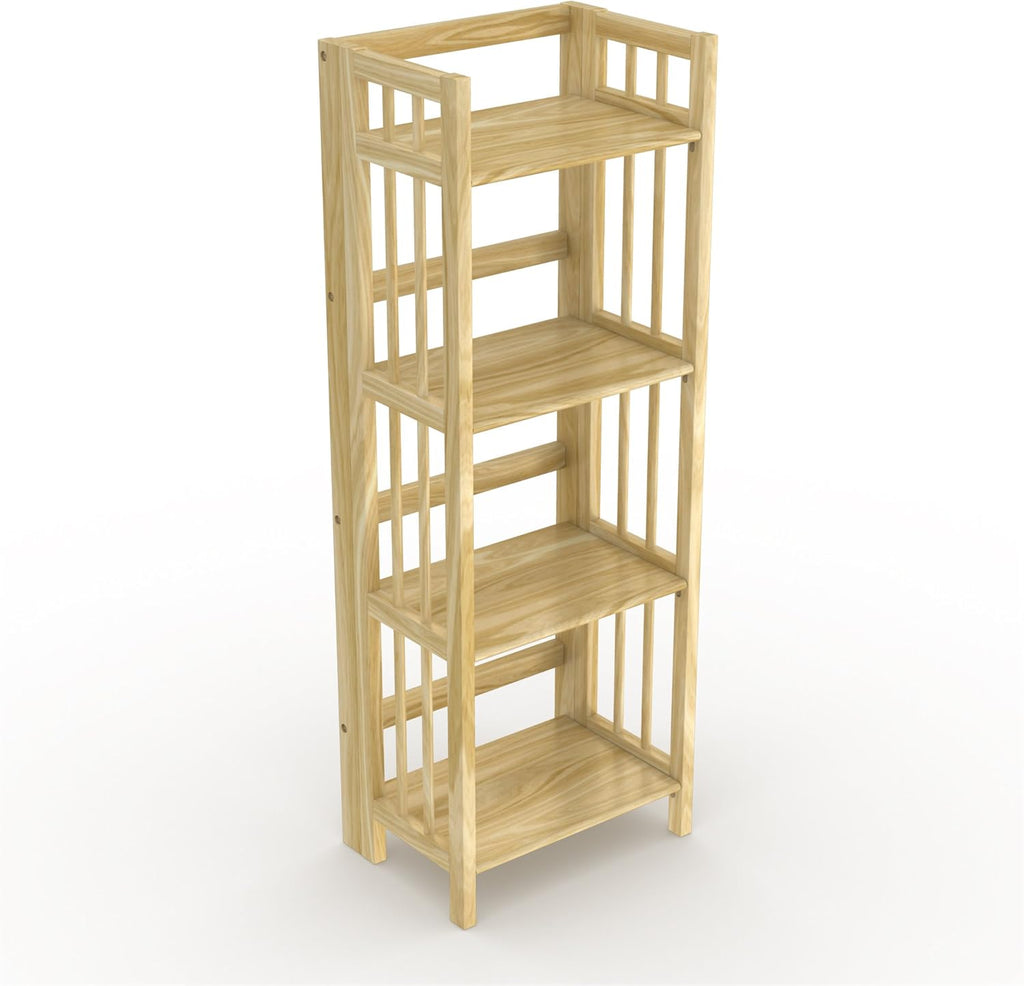 Folding Bookcase 32” Natural P83023