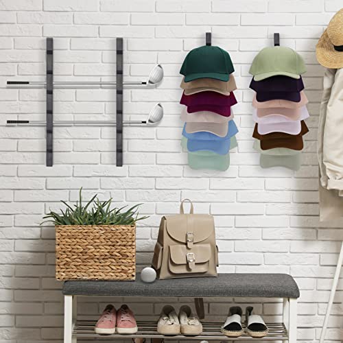Gray Wooden Hat Rack (2 Pack) E7632