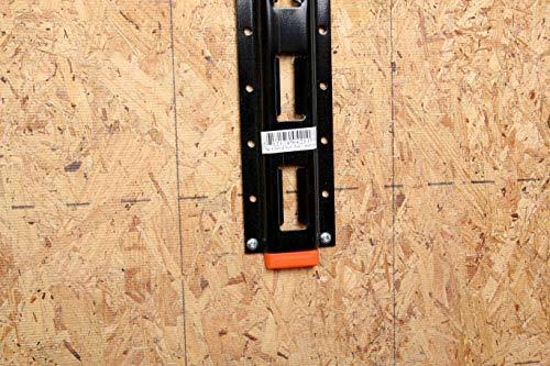 6 Pack 5' E Track Tie-Down Rail Powder-Coated Steel N8327