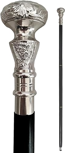 Brass Wooden Walking Cane P18360