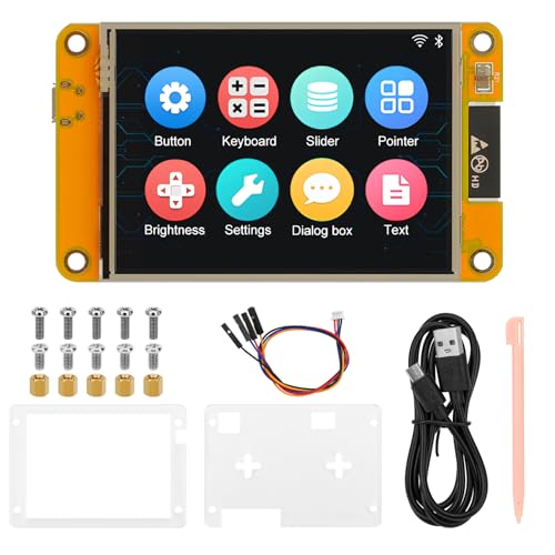 2 Pack 2.8" ESP32 Development Board WiFi Bluetooth Dual-core 240x320 Smart LCD Display TFT Module Touch Screen Z8944