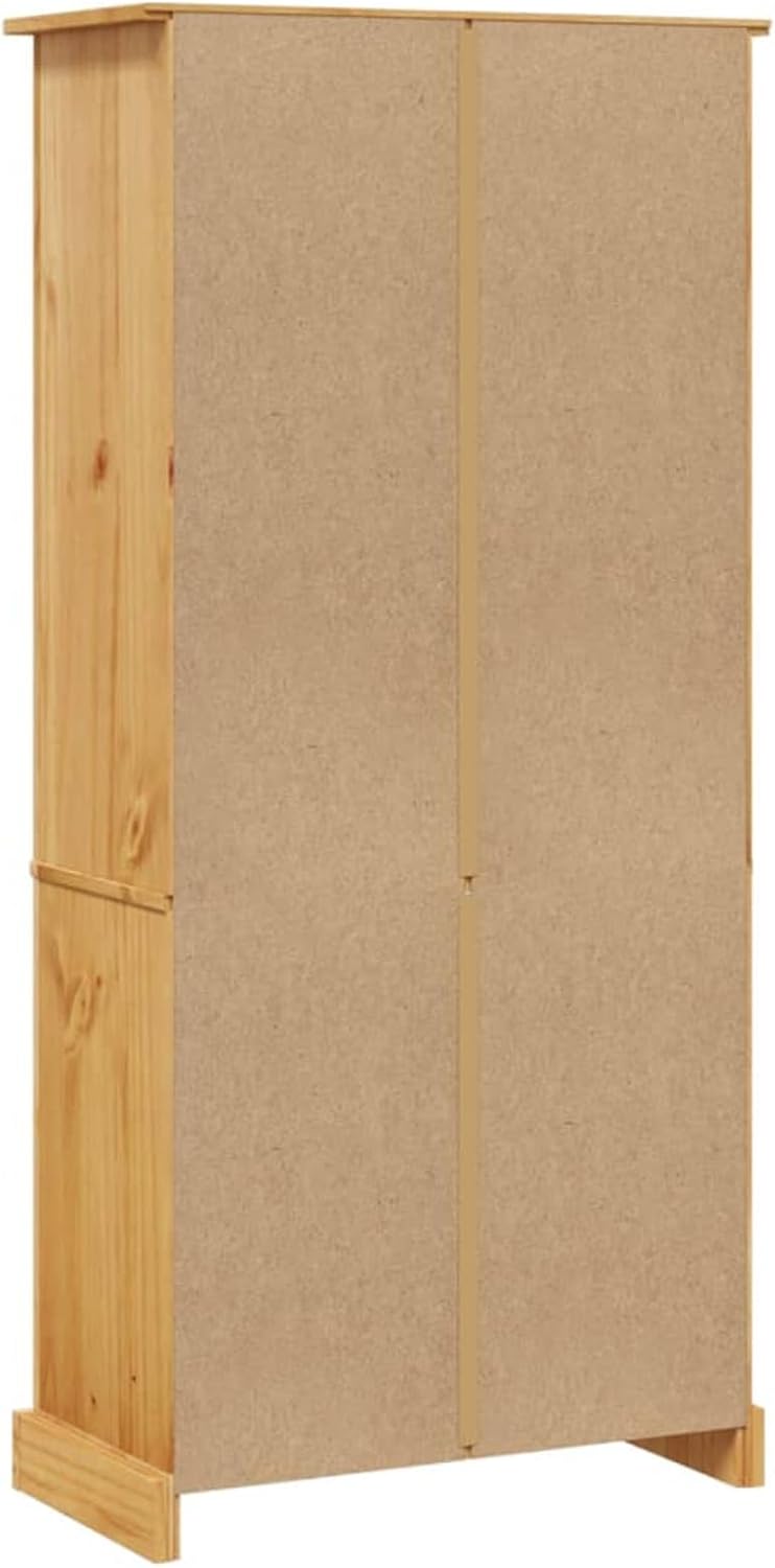 5-Tier Brown Bookcase S317