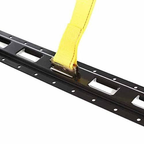 6 Pack 5' E Track Tie-Down Rail Powder-Coated Steel N8327