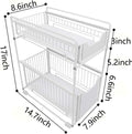 Under Sink Cabinet Organizer with Sliding Drawer L663910