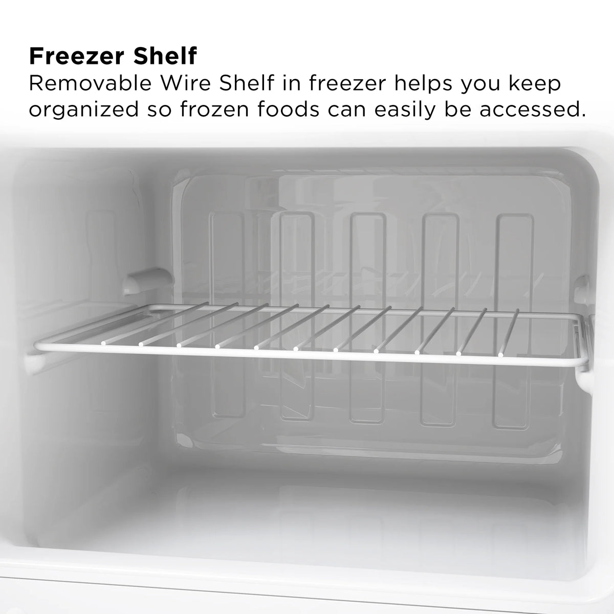 4.5 Cu. ft. Two Door Refrigerator Stainless Look T214487