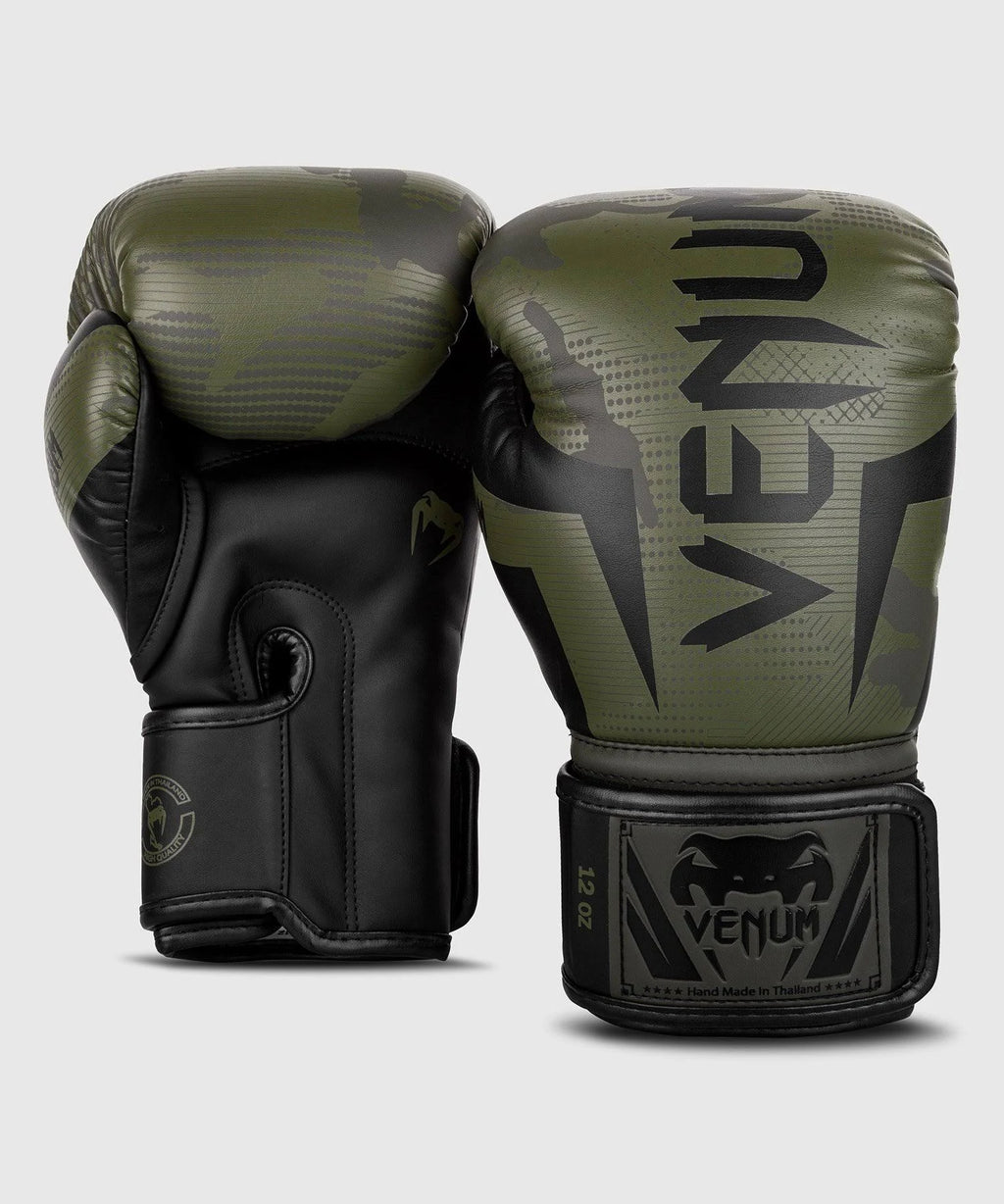 Khaki Camo 12 oz Boxing Gloves W613