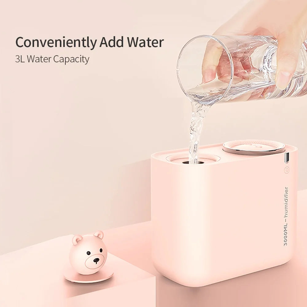 3L Ultrasonic Cool Mist Humidifier N15587