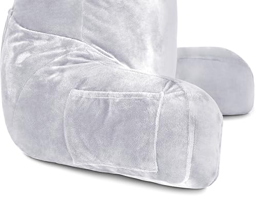 Black Standard+ Original Reading Pillow with Arms, Shredded Memory Foam Y33458