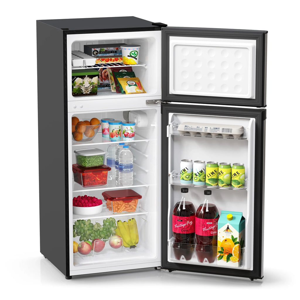 4.5 Cu. ft. Two Door Refrigerator Stainless Look T214487