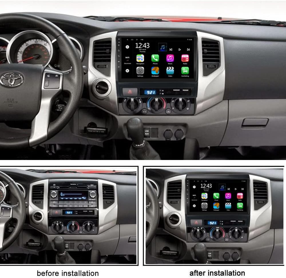 Android 11 Car Radio 9 inch Touch Screen Bluetooth USB Player F649675