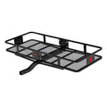 60 x 24-Inch Black Steel Cargo Carrier F4522