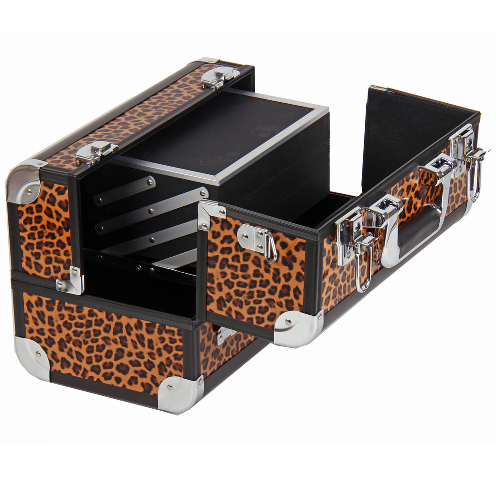 Leopards Texture Train Case N261