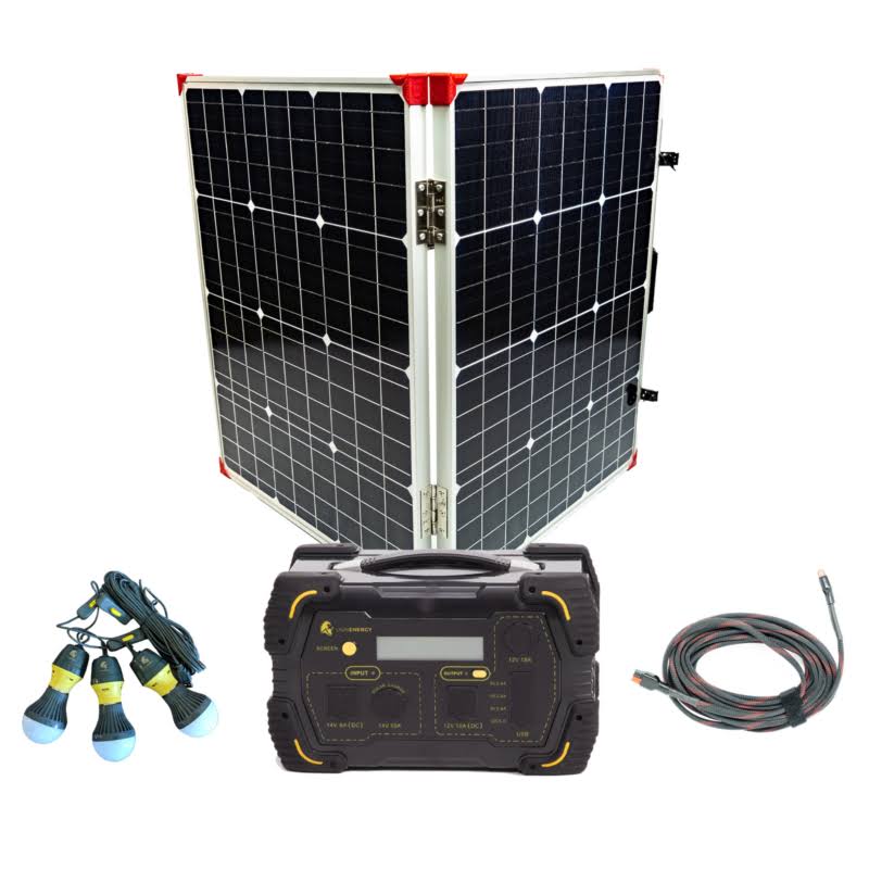 100W Solar Generator with 500W Inverter 450Wh Storage R956