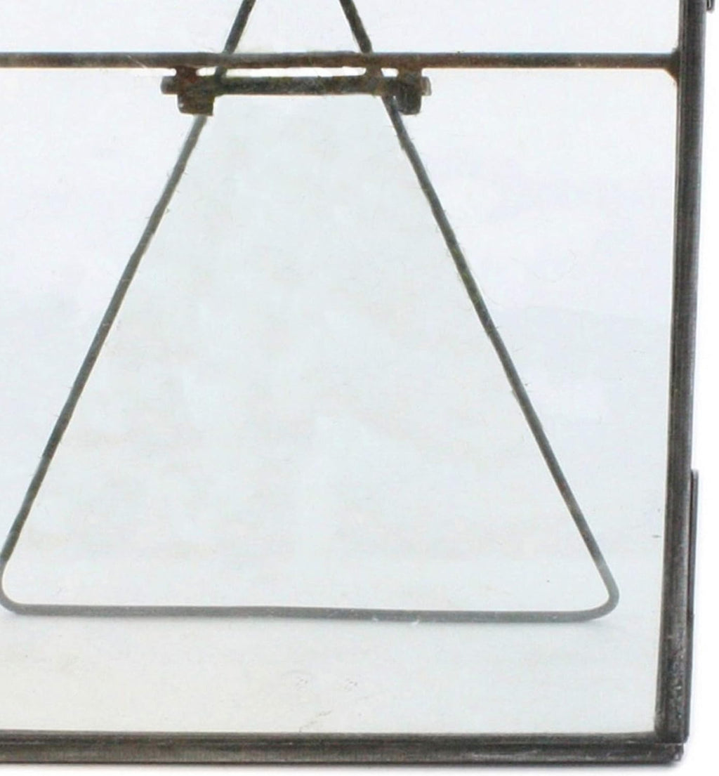 Metal Easel Frame with Glass Panel F94759