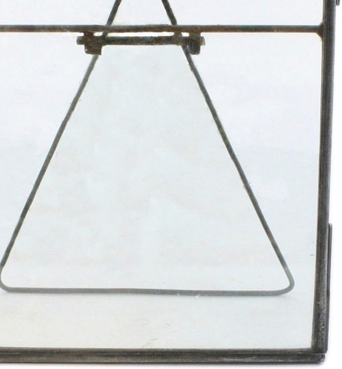 Metal Easel Frame with Glass Panel F94759