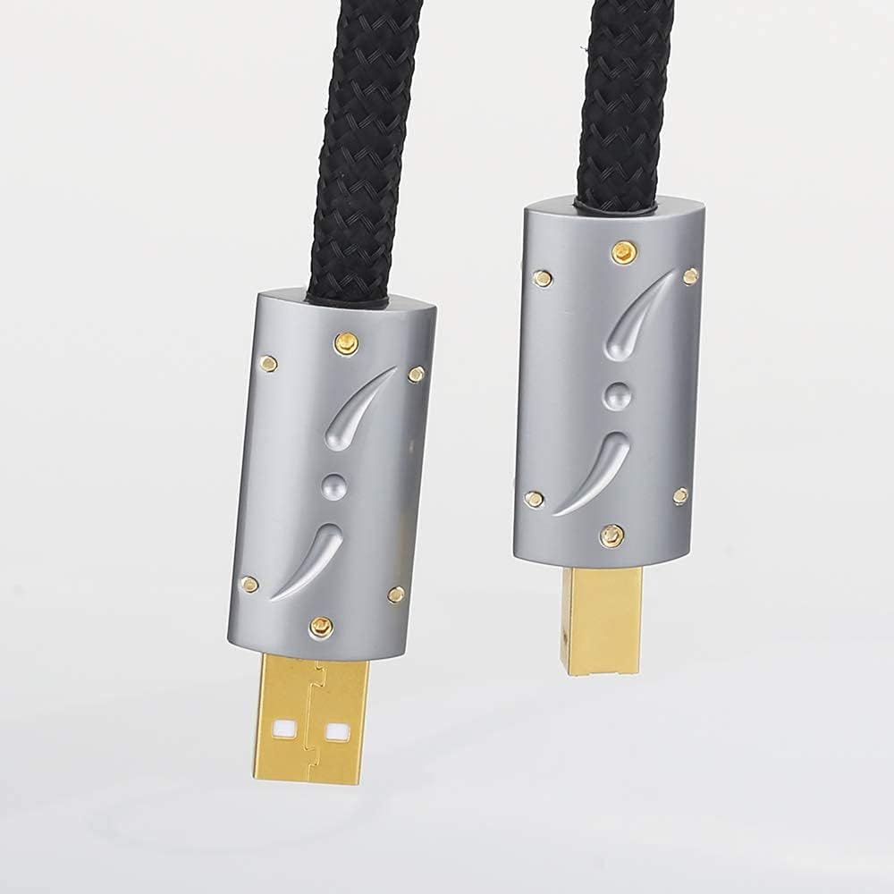Silver Plated OFC USB Audio Cable 3.3FT/1M R7344