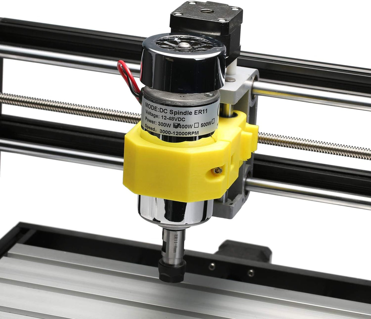 CNC Router Machine with 300W Brush DC Spindle Motor O4114