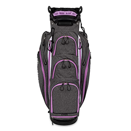15 Way Full Length Divider Golf Push Cart Bag with Rain Cover E2014