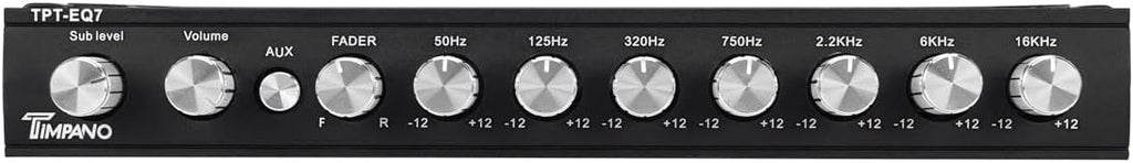 7 Band Car Audio Equalizer W4484
