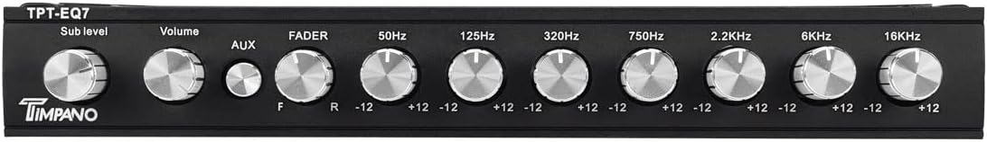 7 Band Car Audio Equalizer W4484