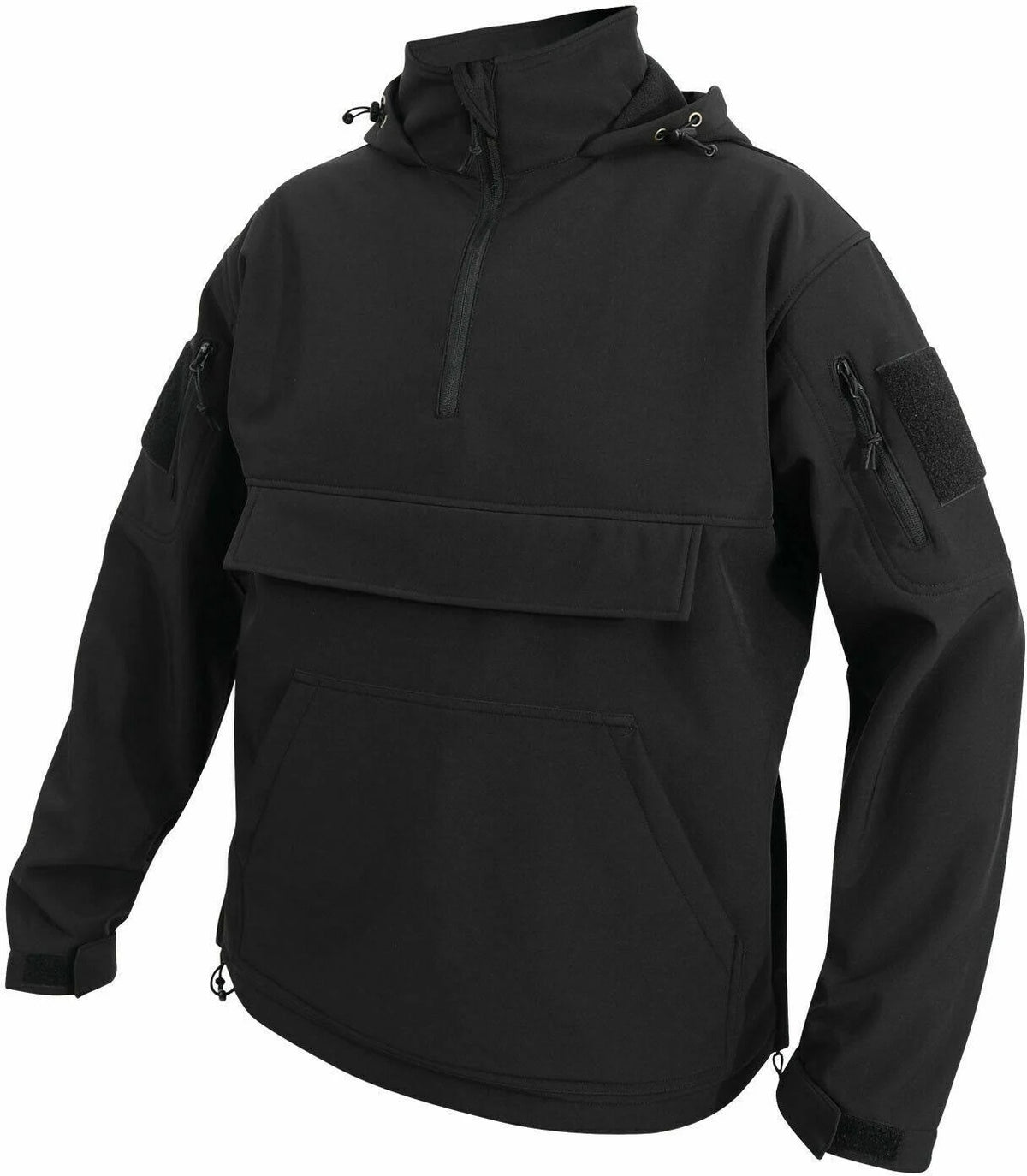 Black Soft Shell Anorak Y257387