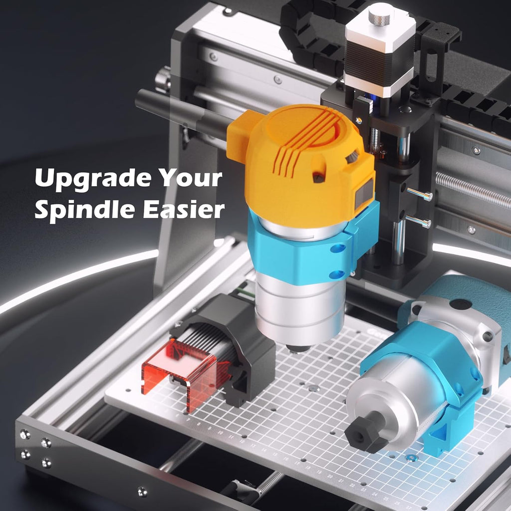 CNC Router Machine with 300W Brush DC Spindle Motor O4114