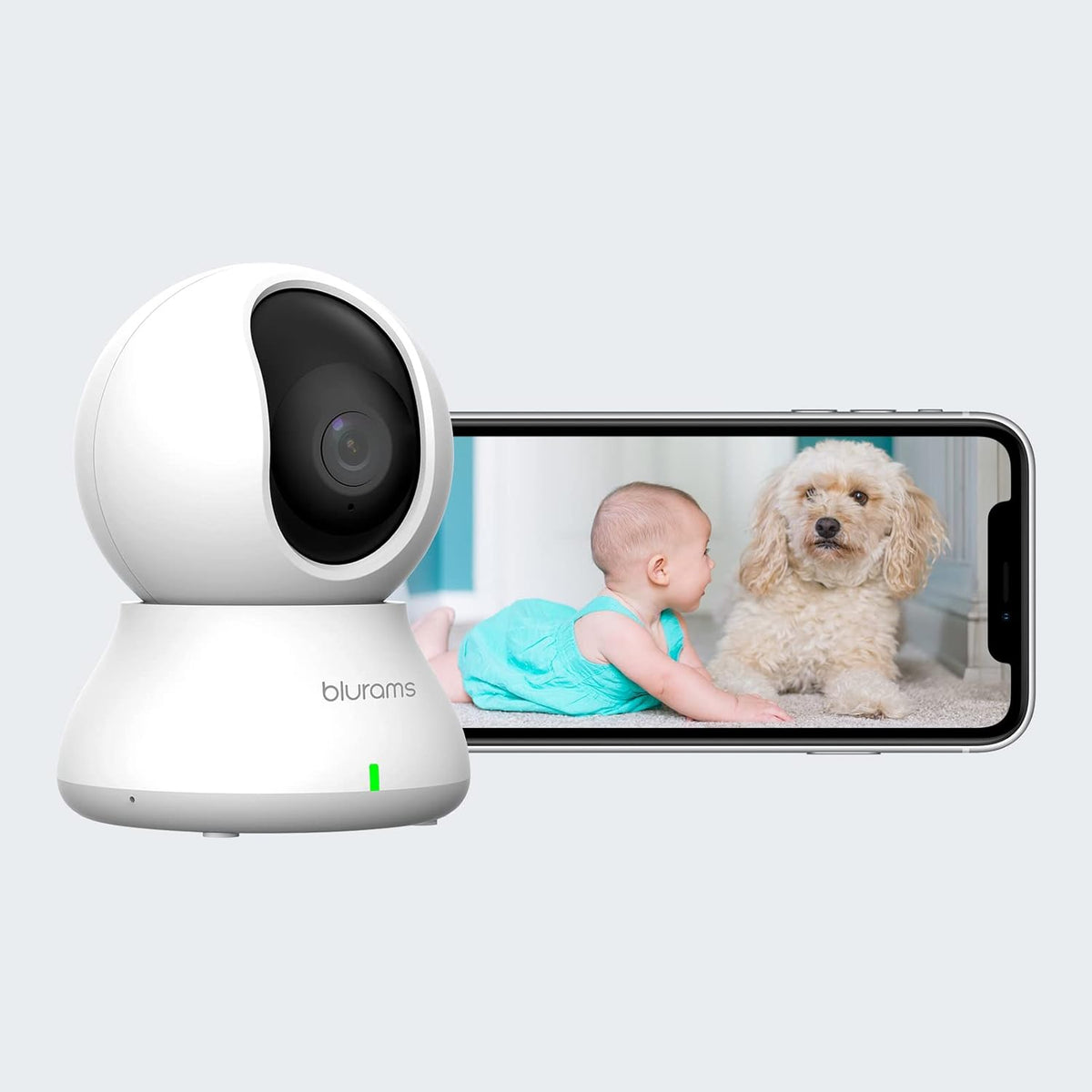 2K Indoor PTZ Security Camera 2pc S8011