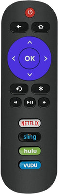 Replacement Remote Control for JVC Roku TV W7466