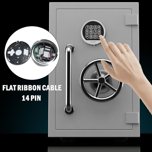 Chrome Digital Keypad Electronic Safe Lock C265215
