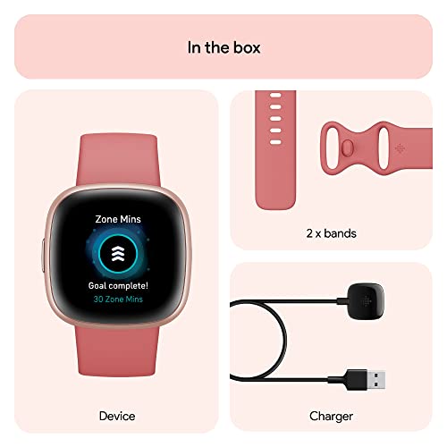 Black/Graphite Fitness Smartwatch with GPS and Heart Rate H2577