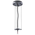 6 in. Aircraft Cable Suspension and Canopy W969