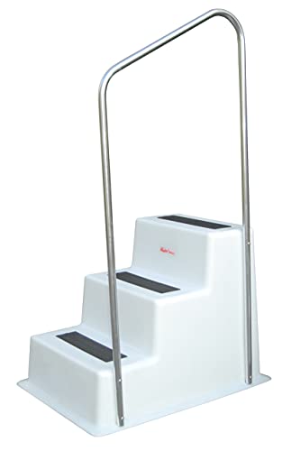 Aluminum Double Dock Step Handrail Attachment F46396