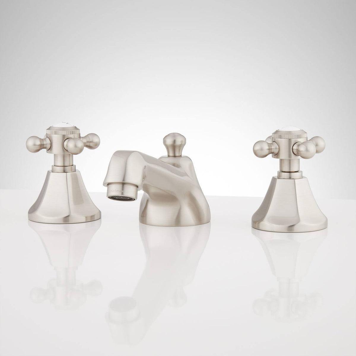 Matte Black Widespread Bathroom Faucet H21586