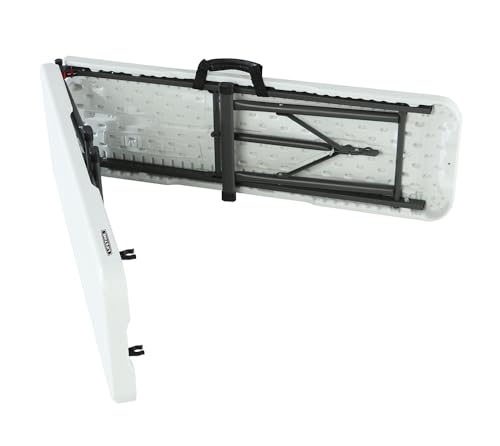 Portable Folding Bench White O83394
