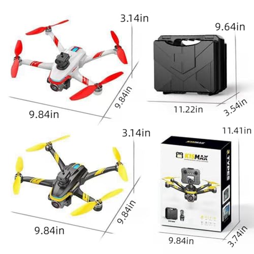 Kids Drone with Screen Display Remote Control, 1080P Dual Camera, LED Lights N695
