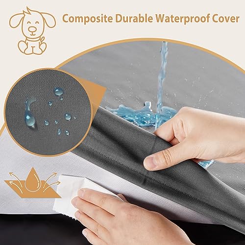 Waterproof Orthopedic Dog Bed with Removable Washable Cover H916
