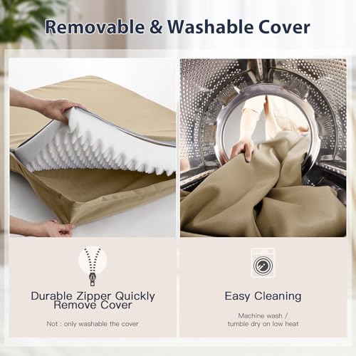 Waterproof Orthopedic Dog Bed with Removable Washable Cover H916